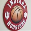 Indiana Hoosiers Basketball 18" Seal Wall Display view 2