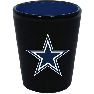 The Memory Company NFL Matte Shot Glass Dallas Cowboys, Team Color, 2oz