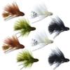 The Fly Fishing Place Mini Dungeon Assortment Articulated Streamers Trout Bass Fly Fishing Flies - Set of 8 Hook Size 6 view 1
