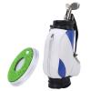 LZKW Desktop Office Golf Pens with Bag, Golf Bag Pen Holder, Souvenir Set for Fathers Fans Men Golfer(Blue and White) view 1