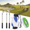 LZKW Desktop Office Golf Pens with Bag, Golf Bag Pen Holder, Souvenir Set for Fathers Fans Men Golfer(Blue and White) view 4