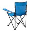 Long & Bright Small Camp Chair Portable Folding Outdoor Metal Pipe Chair for Relaxation Heavy Duty Support 230 LBS (Blue) view 4