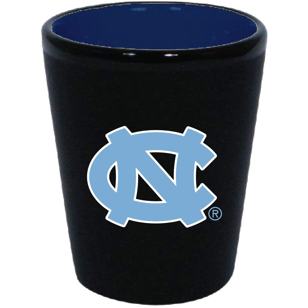 The Memory Company NCAA Matte Shot Glass North Carolina Tar Heels, Team Color, 2oz