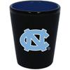 The Memory Company NCAA Matte Shot Glass North Carolina Tar Heels, Team Color, 2oz view 1