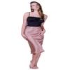 Lilys Leopard Satin Midi Skirt (Large) view 1