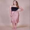Lilys Leopard Satin Midi Skirt (Large) view 2