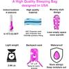 KidzAdventure Mummy Style 32  59F Kids Sleeping Bag with Pillow Sleeve, 4 Season, Lightweight and Backpacking Style, Ideal for Camping, Sleepover, Boys, Girls, Youth and Toddlers  Best Friends Kids view 2