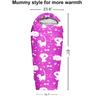 KidzAdventure Mummy Style 32  59F Kids Sleeping Bag with Pillow Sleeve, 4 Season, Lightweight and Backpacking Style, Ideal for Camping, Sleepover, Boys, Girls, Youth and Toddlers  Best Friends Kids view 3