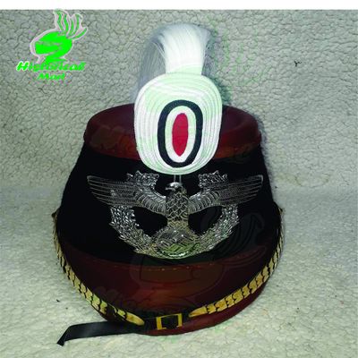 Prussian Shako Helmet for Officer Ranks of The Jagerbatallion Tschako Helmet -98