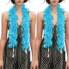 Handy Lidy Pack of 2 Chandelle Boa 25g 47inch Feather Boa Women Turkey Party Dress Up Costume Accessory-Turquoise view 1