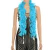 Handy Lidy Pack of 2 Chandelle Boa 25g 47inch Feather Boa Women Turkey Party Dress Up Costume Accessory-Turquoise view 3