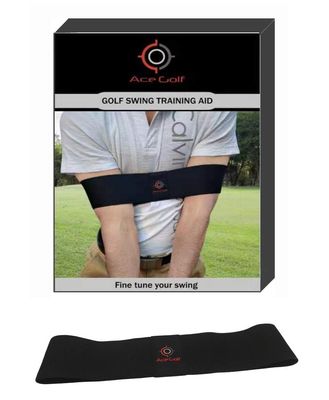 Ace Golf Swing Training Aid  Advanced Golf Swing Training Aids for Men & Women  Practical and Effective Golf Swing Trainer for Posture - Swing Band for Right & Left-Handed Players, Gift Box