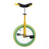 QWEASDF Classic 16", 18", 20", Unicycle, One Wheel Bike, Cycling Outdoor Sports Fitness Exercise with Skidproof tire,Yellow,20" view 1
