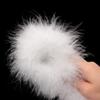 72" Long Fluffy Marabou Feather Boa for Women DIY Craft Home Decor 22g-White view 4