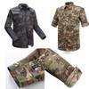 Hunting Shooting Shirt Pants Set Tactical BDU Combat Clothing Camouflage Uniform - Green - L view 4
