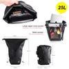 Rhinowalk Bike Pannier Bag 25L Waterproof Laptop Bicycle Rear Rack Bag Storage Saddle Bag Shoulder Bag Backpack view 2