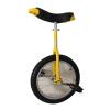 QWEASDF Unicycle Leakproof Butyl Tire Wheel Cycling Outdoor Sports Fitness Exercise, Wheel Unicycle with Alloy Rim,16", 18", 20" Three Size Options,Yellow,20 view 1