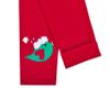 Girls Outfit Set Cotton Dress Leggings Santa Hat Size 5 view 4