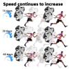 Vhxorrz Running Parachute Pack of 2 - 56 Inch Speed Resistance Chute for Football, Basketball Training - Adults, Youth, Kids (Black) view 3