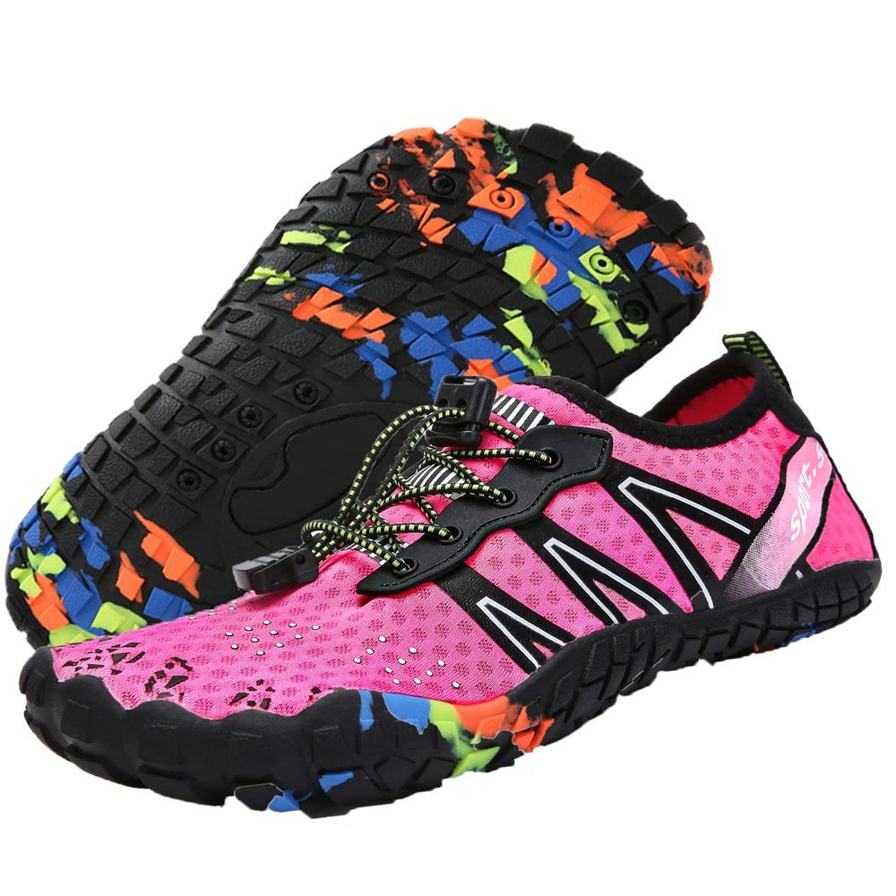 Water Shoes Men Women Barefoot Shoes Outdoor for Beach Aqua Swim Pool River Water Quick Dry Boating Fishing Diving Surfing with Yoga Aerobics