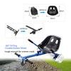 KKA Hoverboard Kart, Hover Cart, Buggy Attachment for 6.5"/8"/10" Hoverboards, Hoverboard Accessory to Transform Hover Boards into Go Karts (Blue) view 3