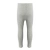 dPois Big Girls' Letters Printed Gym Yoga Pants Sports Dance Stretchy Leggings Tights Basic Activewear Light Grey (Side Striped) 6 view 2