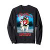 2020 Christmas Quarantine Shirt Santa Black Cat Riding Llama Sweatshirt view 1