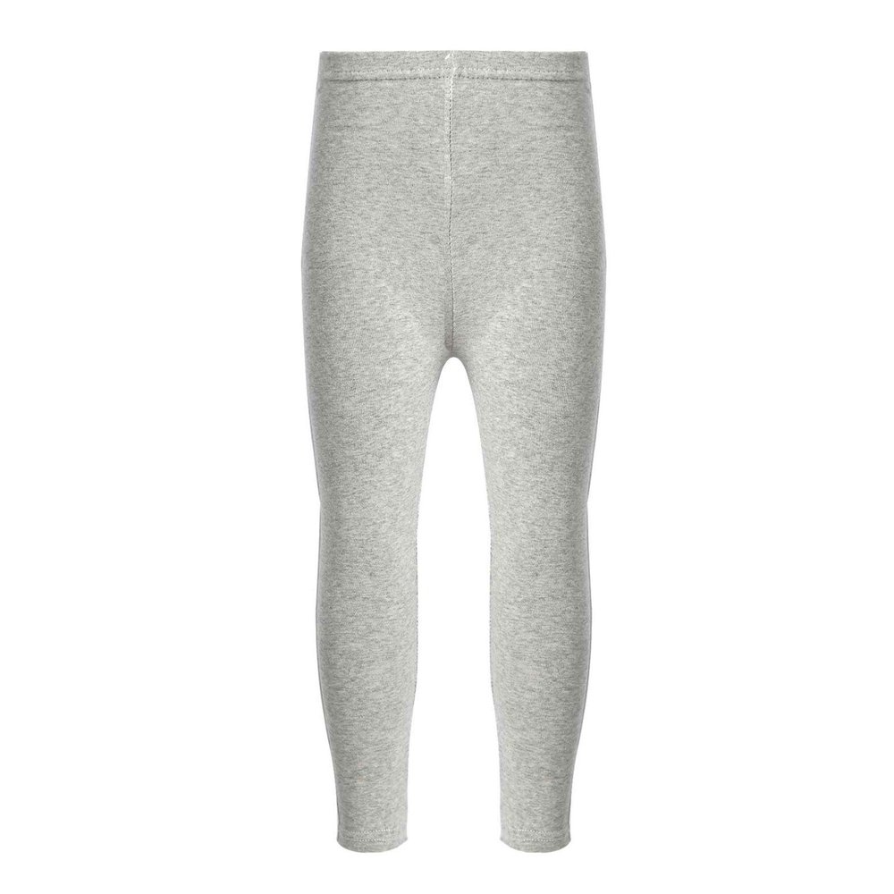 dPois Big Girls' Letters Printed Gym Yoga Pants Sports Dance Stretchy Leggings Tights Basic Activewear Light Grey (Side Striped) 8