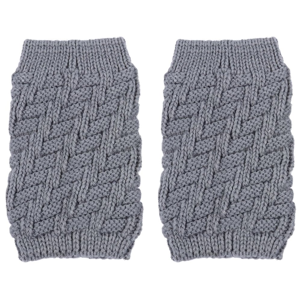 PRETYZOOM Knit Knee Sleeve Knee Warmers Knee Brace Pads Knee Support Sleeve Leg Warmers for Running Fitness Cycling