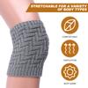PRETYZOOM Knit Knee Sleeve Knee Warmers Knee Brace Pads Knee Support Sleeve Leg Warmers for Running Fitness Cycling view 2
