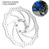 160mm Disc Brake Rotor with 6 Bolts,Stainless Steel Bicycle Rotors for Road Bike, Mountain Bike, MTB, BMX view 3
