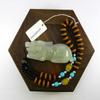2.4" China Certified Nature Hetian Nephrite Jade Fortune Pixiu Hand Carved Pendant 6197 view 3