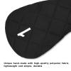 Golf Head Covers (3PCS) Driver Fairway #3#5 for Club Mens (Black) view 4