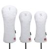YuEagleSky Golf Head Covers Driver Fairway #3#5 USA Flag for Club Men Women (White) view 1