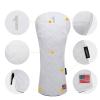 YuEagleSky Golf Head Covers Driver Fairway #3#5 USA Flag for Club Men Women (White) view 3