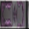 Athena Cases ATHC13 2 Butts & 2 Shafts Athena Battle Axe Hard Case - Grey, Black & Purple view 1
