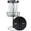 MVP Disc Sports Black Hole Pro HD 24-Chain Portable Disc Golf Basket with Transit Bag view 1