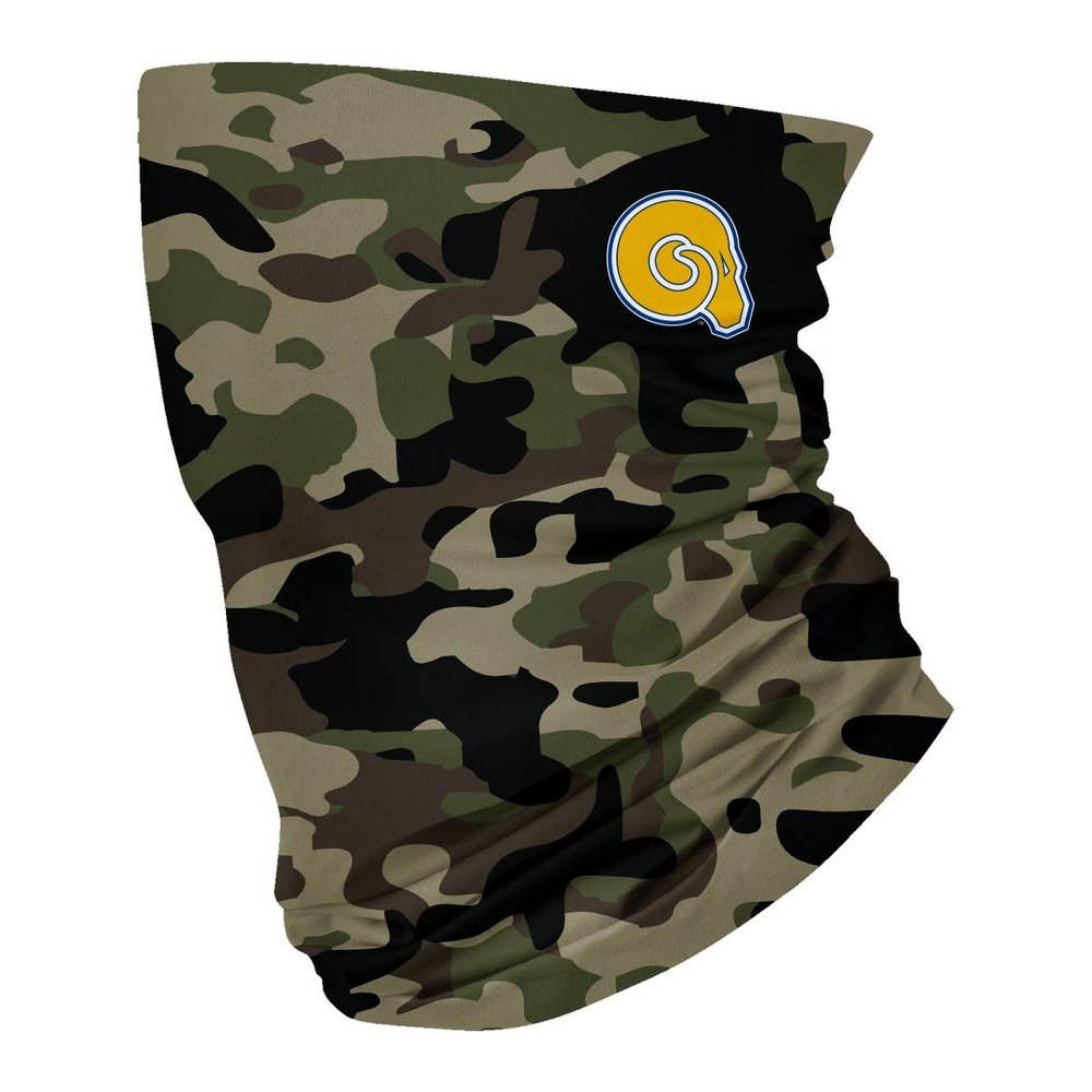 Albany State University Green Logo Design Neck Gaiters for Men and Women - Four Way Stretch Fabric Breathable Neck Warmer