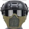 Evike Airsoft - Matrix Carbon Striker Mesh Face Pro w/Integrated Mesh Ear Protection (Color: OD Green) view 4