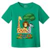Custom T-Shirt Add Your Text Design Image Photo Two Sided Toddler Girl Boy Personalized Shirt Kelly view 3