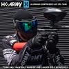 HK Army 48ci/3000psi Aluminum Compressed Air HPA Tank - Refillable High Pressure System for Paintball & Airsoft Gear - Red view 3