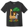 Custom T-Shirt Add Your Text Design Image Photo Two Sided Toddler Girl Boy Personalized Shirt Black view 3