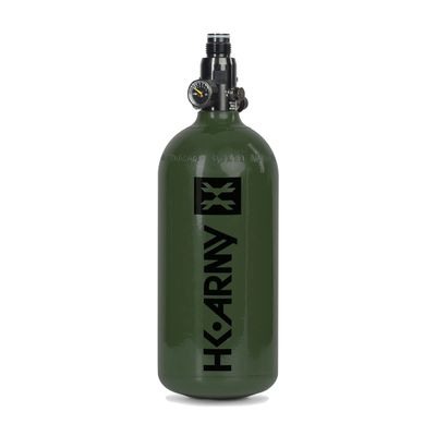 HK Army Paintball Aluminum HPA Tank W/Regulator - 48/3000 - Olive Blue