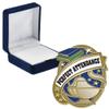Crown Awards Honor Roll Kudos Enamel Pins, Honor Roll Kudos Enamel Pin with Blue Velvet Presentation Case, 50 Pack, Prime view 1