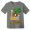 Custom T-Shirt Add Your Text Design Image Photo Two Sided Toddler Girl Boy Personalized Shirt Charcoal view 3