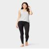 32 Degrees Heat Womens Lightweight Thermal Baselayer Legging Pant, Black, X-Large view 2