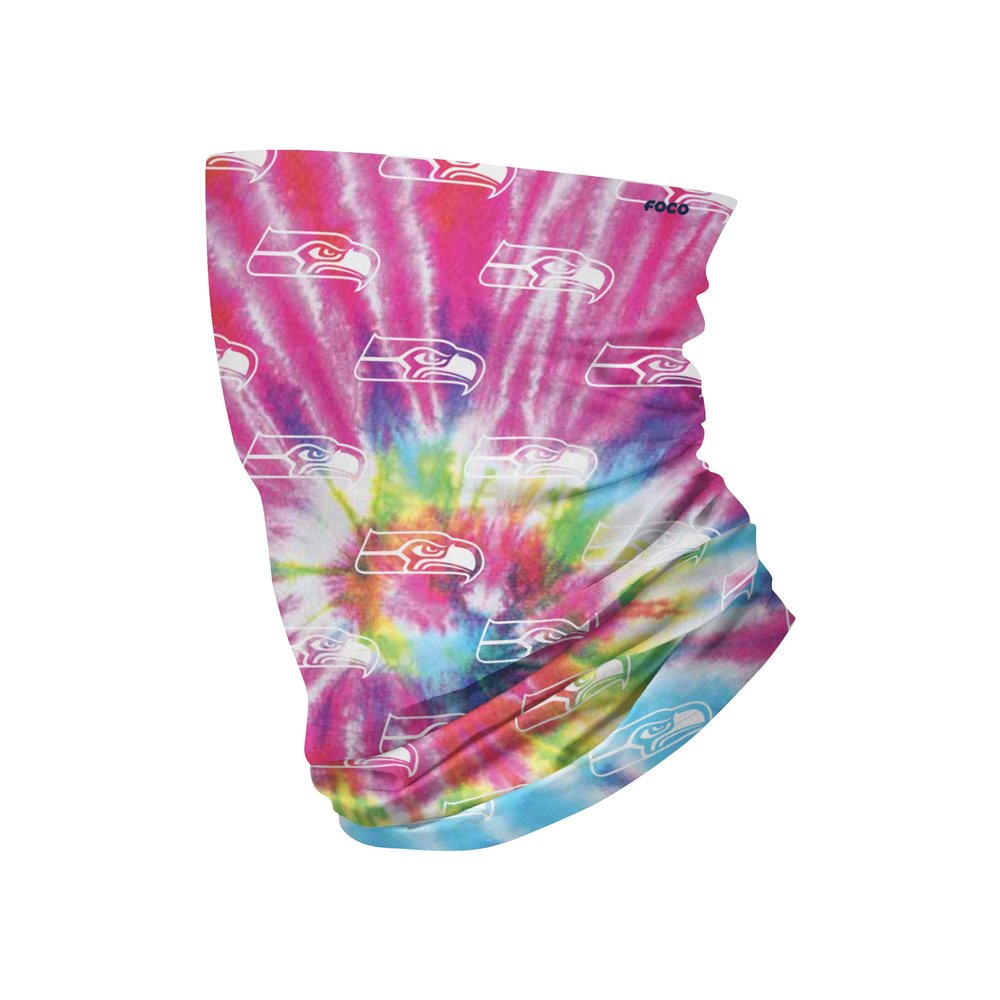 foco NFL Pastel Tie-Dye Gaiter Scarf