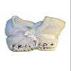 Women's Friends Christmas Plush Pajamas 2 Piece Pajama Set (2X) Winter White view 3