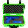 Eylar Hard Gun Case Water & Shock Proof With Foam TSA Approved 11.6 Inch 8.3 Inch 3.8 Inch (Neon Green) view 4