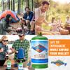 Flame King 1LB EMPTY Propane Cylinder Tank Refillable Reusable Safe and Legal Refill Option DOT Compliant 16.4 oz for Camping, Backpacking, and Hiking (2-Pack), Green (YSN164-2) view 3